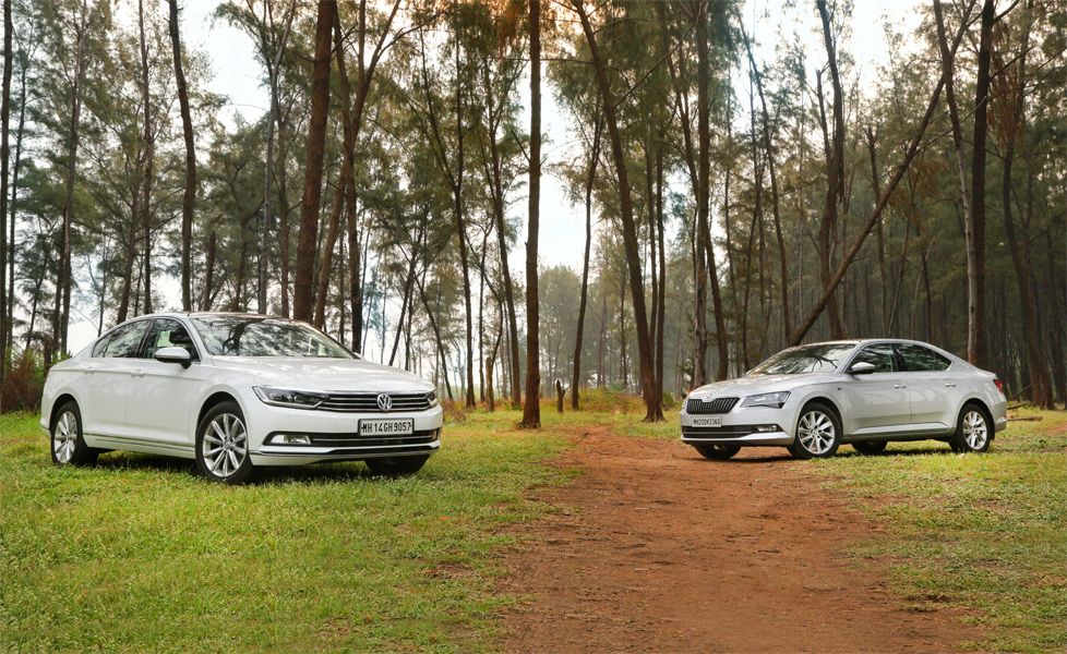 Volkswagen Passat vs Skoda Superb - Photos