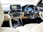BMW x3 interior