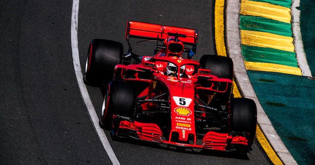 F1 2018: Vettel and Ferrari ride fortune to win opening race of the season