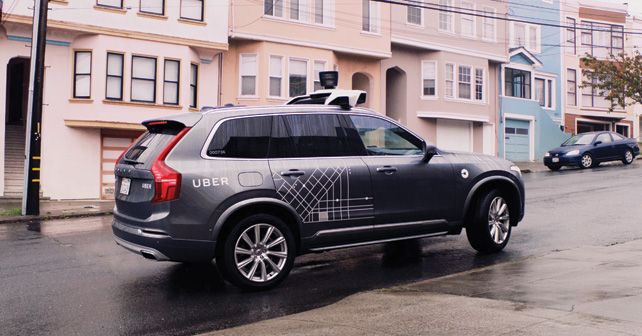 The autonomous vehicle is painting a dystopian future