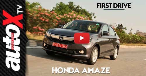 2018 Honda Amaze Video: First Drive