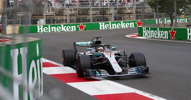 F1 2018: Wild finish to Azerbaijan Grand Prix hands Hamilton first win of the year