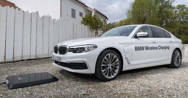 BMW introduces wireless charging for electric cars
