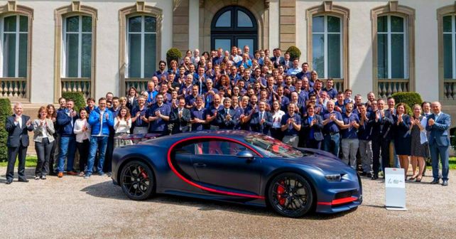 Bugatti sells 100 units of Chiron hypercar