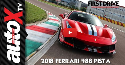 Ferrari 488 Pista Video First Drive