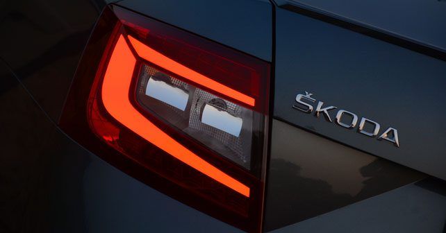 New 2017 Skoda Octavia Taillamps