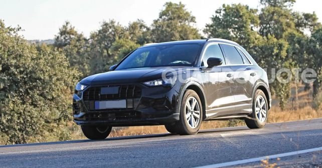 2019 Audi Q3 Front Spy Shot