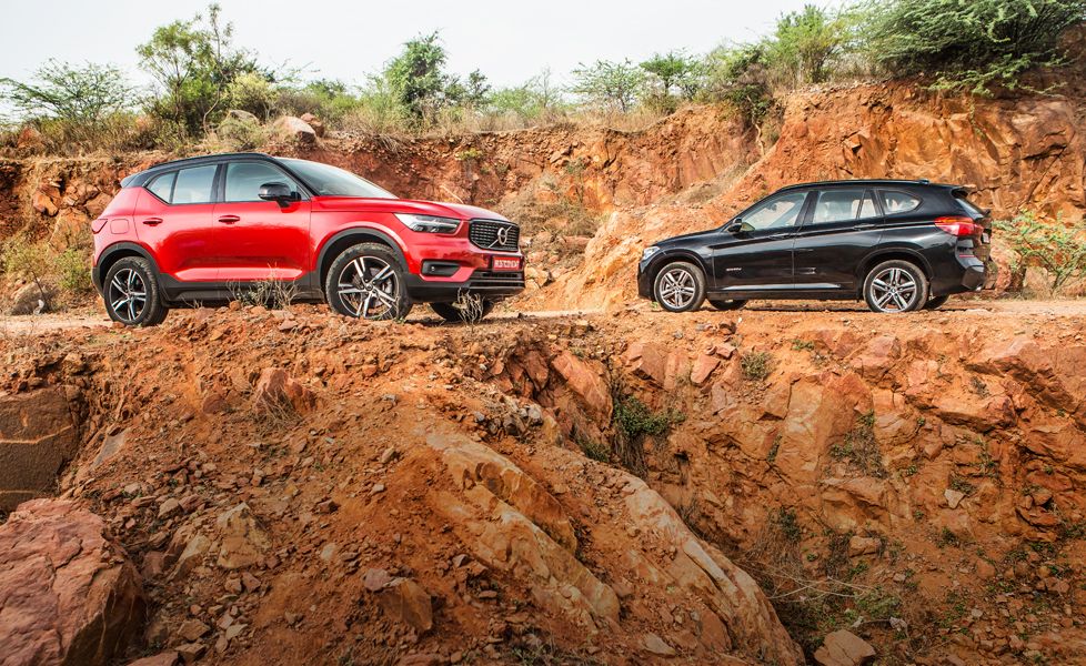 Volvo XC40 vs BMW X1 - Photos