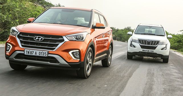 Hyundai Creta vs Mahindra XUV500 - Photos