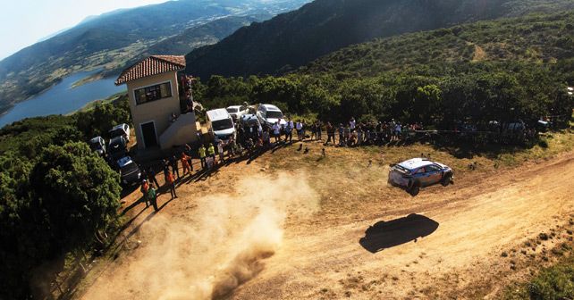 WRC serves up a heartstopper in Sardinia