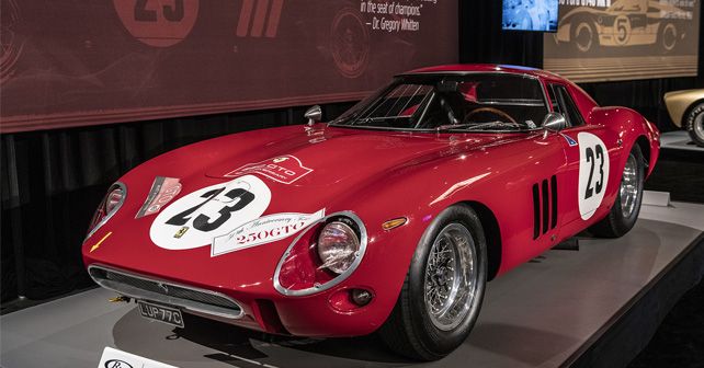 Rare 1962 Ferrari 250 GTO auctioned for a record breaking $48.2 million