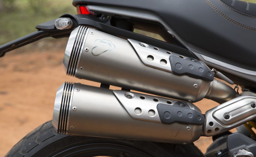 Ducati Scrambler 1100 Image Sport Twin Exhausts