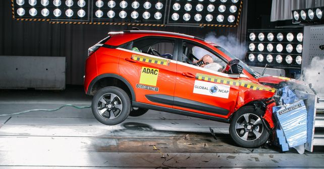 Tata Nexon scores 4 stars in Global NCAP crash test 