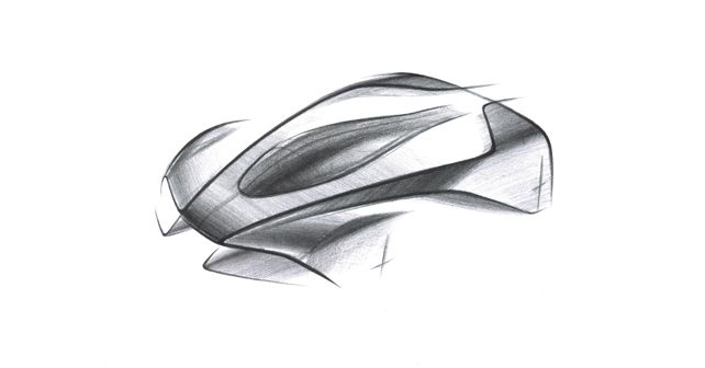 Aston Martin Project 003 Sketch