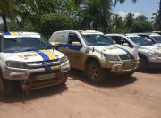 Rally vehicles of Team Maruti Suzuki Motorsport