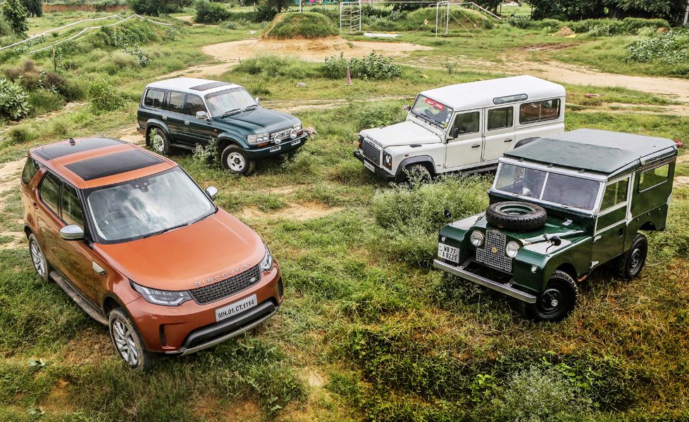 Land Rover Series 1 + Defender + Discovery + Toyota Land Cruiser J80 - Photos