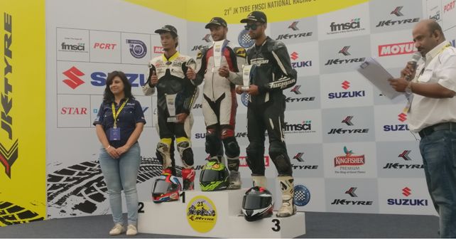 Joseph Matthew Wins Race 1 And 2 Of 2018 Gixxer Cup