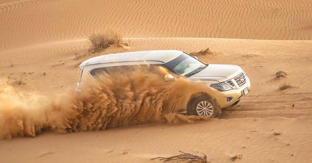 Nissan SUV Heritage Drive Dubai