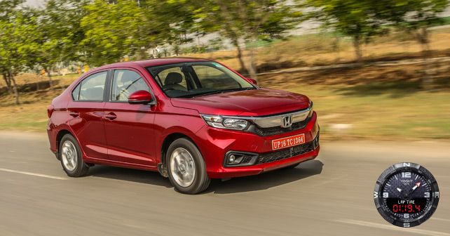 Honda Amaze, Track Test