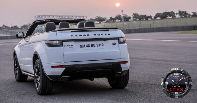 Range Rover Evoque Convertible, Track Test