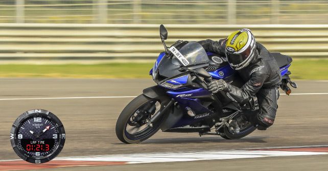 Yamaha R15 V3, Track Test
