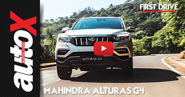 Mahindra Alturas G4 Video: First Drive
