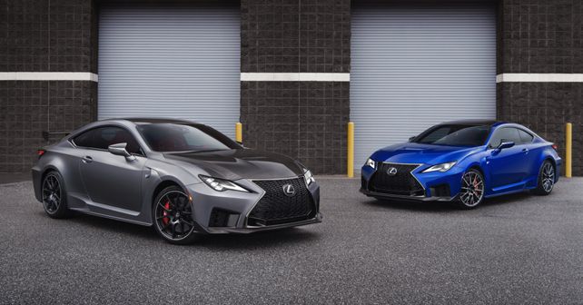 2020 Lexus RC F And RC F Track Edition