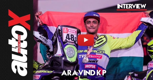 Aravind KP Sherco TVS 2019 Dakar Rally Interview Video