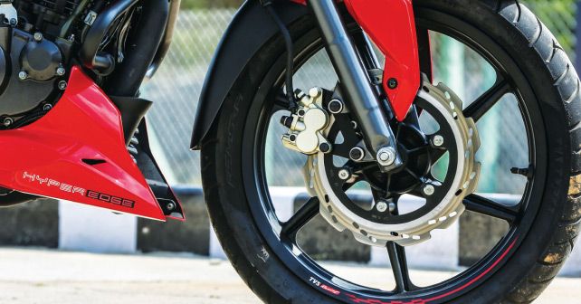 tvs apache rtr 160 disk brake price