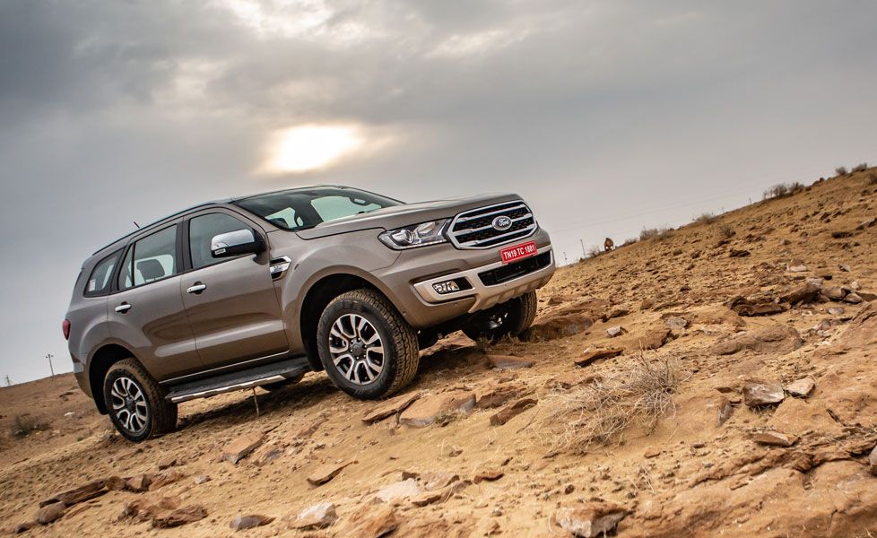 new ford endeavour image off road