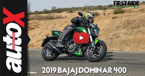 2019 Bajaj Dominar 400 Video First Ride