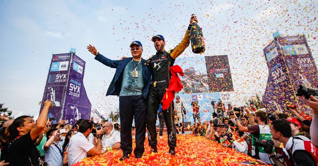 Defending champion Jean-Eric Vergne secures his first win of the season in Sanya E-Prix