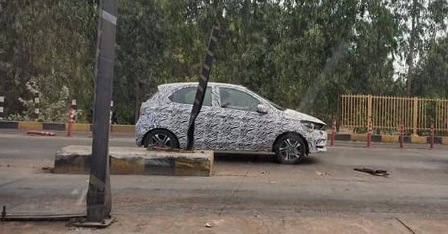 Tata Tiago face-lift in the works, caught testing