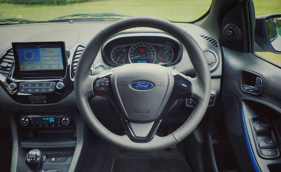 New Ford Figo image steering wheel