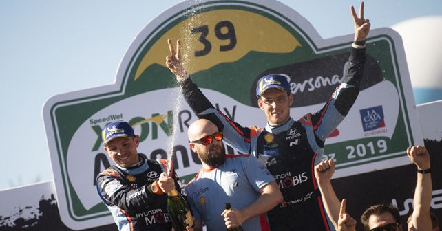 Thierry Neuville and Nicolas Gilsoul  win Rally Argentina 2019