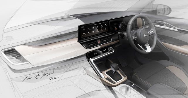 Kia Reveals Interior Sketches For Upcoming Mid Size Suv Autox