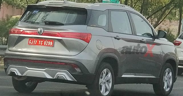 Mg Hector Spy Shots Unveiled India
