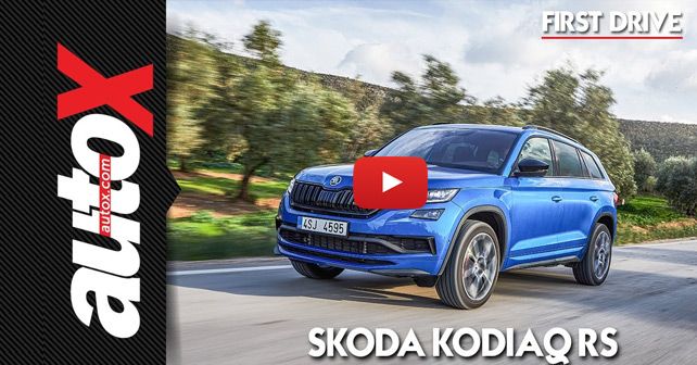 Skoda Kodiaq RS Video: First Drive