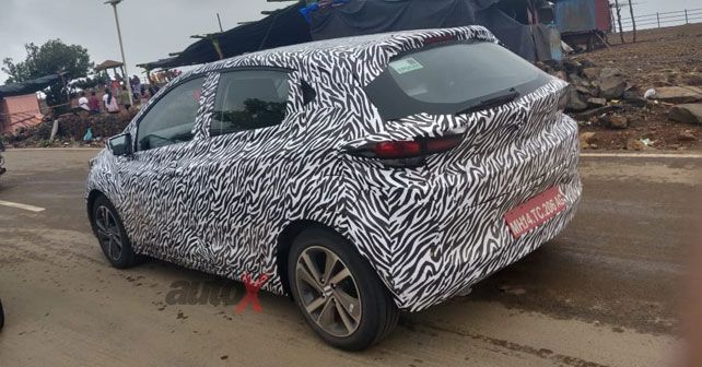 Tata Altroz spied testing