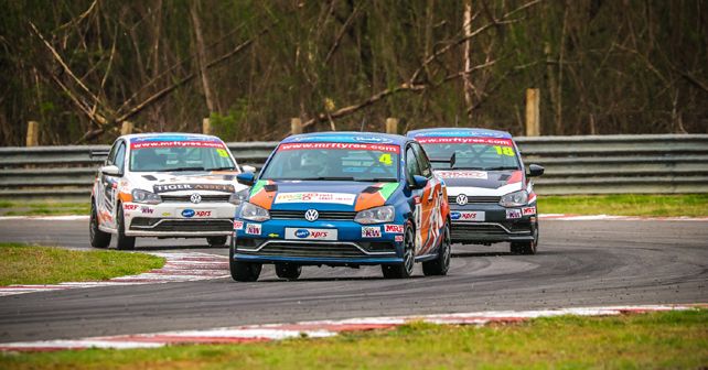 MRF National Racing Championship 2019: Saurav Bandyopadhyay rounds up Ameo Class Round Two with maiden victory in Race 2