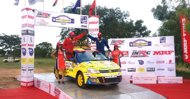 Rally of Coimbatore: Chetan Shivram & Dilip Sharan win Round Two of INRC 2019