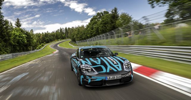 Porsche Taycan becomes the fastest 4-Door EV around the Nürburgring