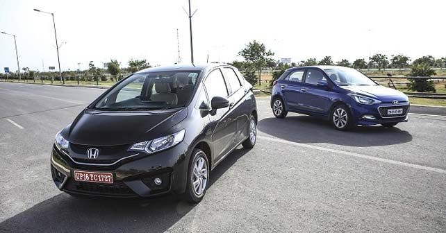 Honda Jazz vs Hyundai Elite i20 Comparison