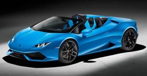 Lamborghini Huracan Spyder makes Frankfurt debut