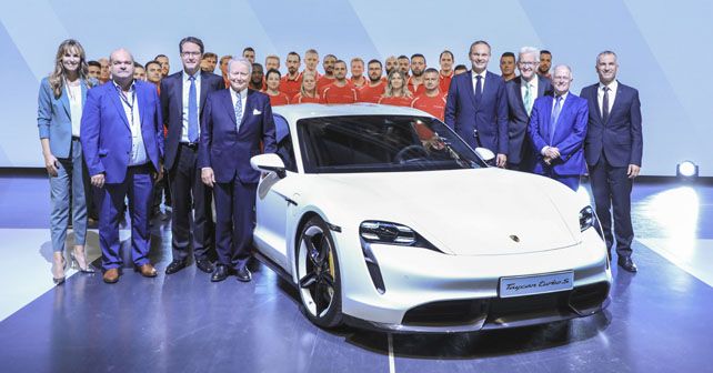 Porsche inaugurates Taycan's new Zuffenhausen production facility