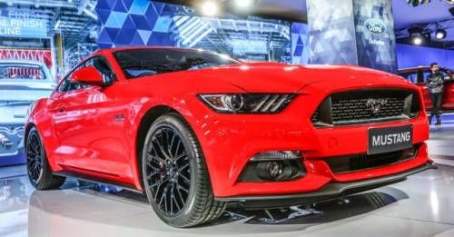 Auto Expo 2016 : Ford showcase Mustang