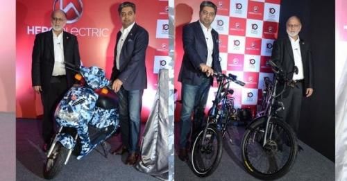 hero electric cycle showroom