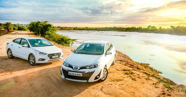 Toyota Yaris vs Hyundai Verna : Comparison