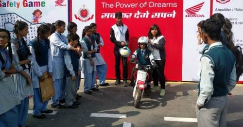 Honda concludes safe riding program in Delhi