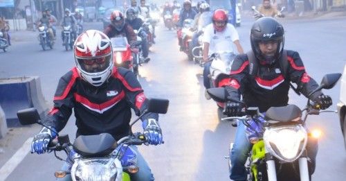 DSK Hyosung organises ride for members of its HyRyders Club